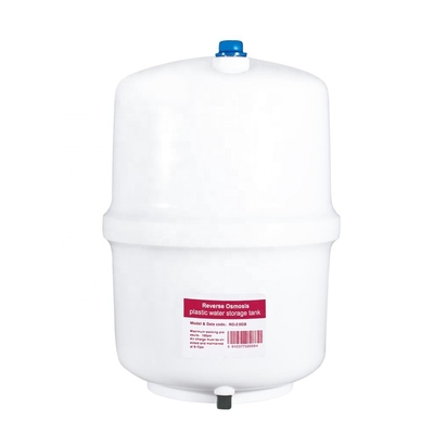 Food Grade Polypropylene 2.0 Gallon White Plastic Water Tank Pressure For Water Filters And RO Systems